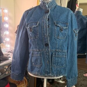 Denim Jacket 100% cotton VINTAGE Y2K